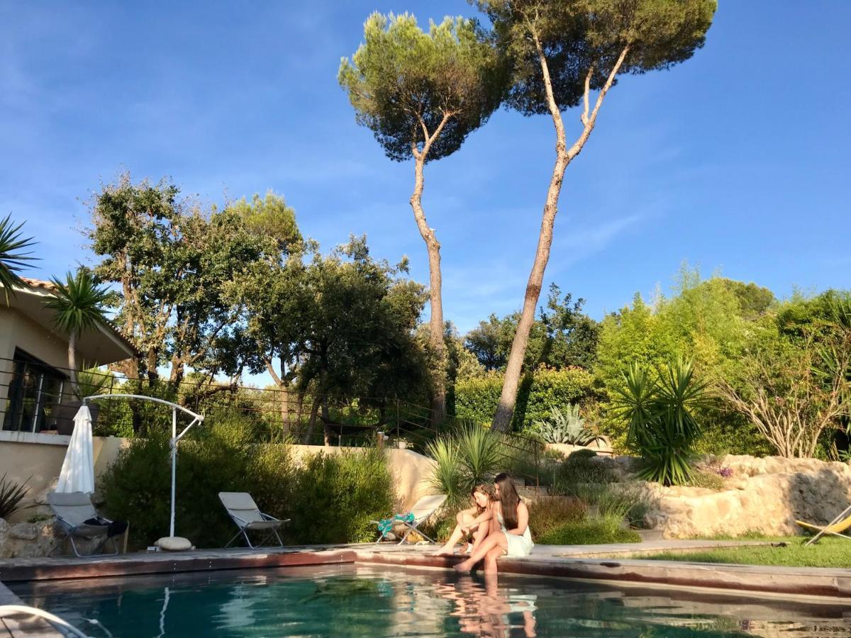 Villa L'Ensoleillee Roquefort-les-Pins Exteriör bild