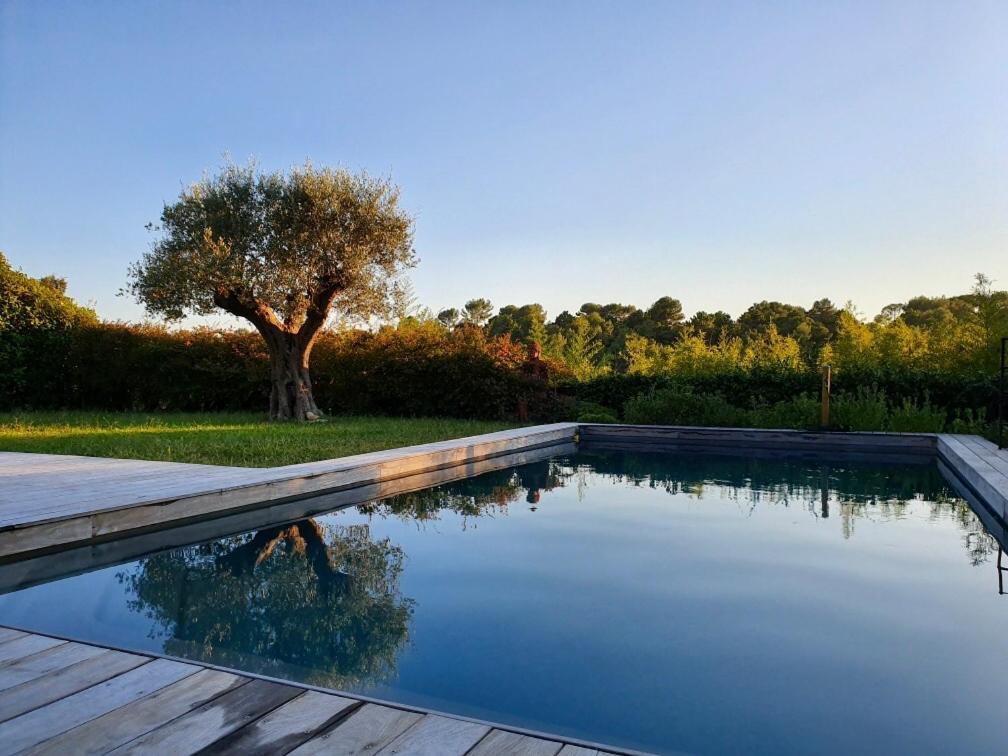 Villa L'Ensoleillee Roquefort-les-Pins Exteriör bild